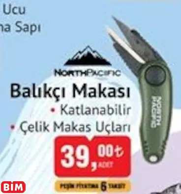 NORTHPACİFİC BALIKÇI MAKASI